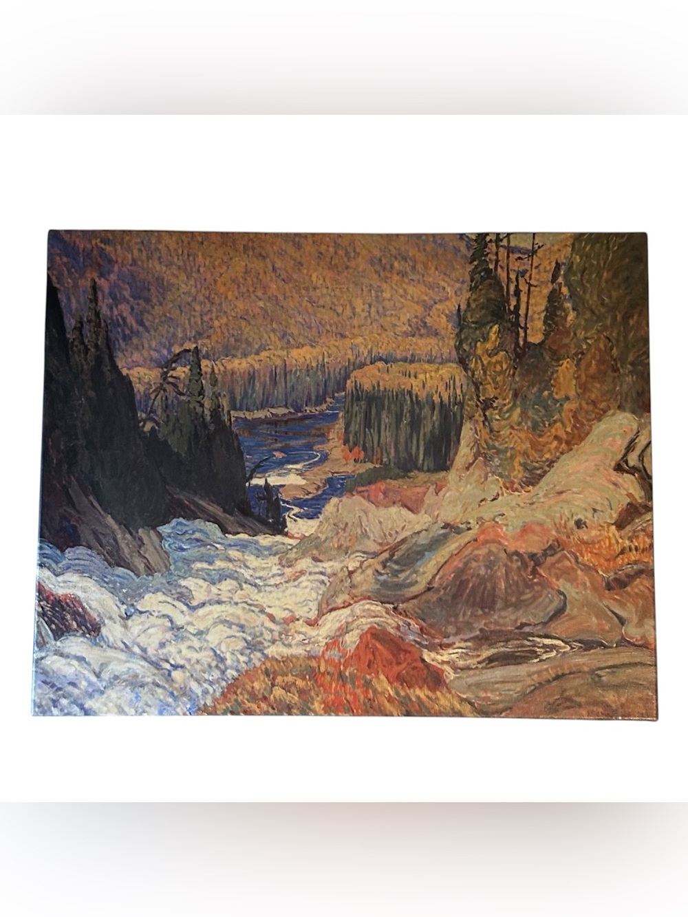 Tom Thomson "On the Agawa" Canvas Wrap Group of Seven Art